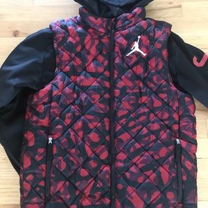 Boys/Youth Large Nike Air Jordan Jacket Hood